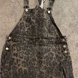 Leopard Print Women's Jumpsuit